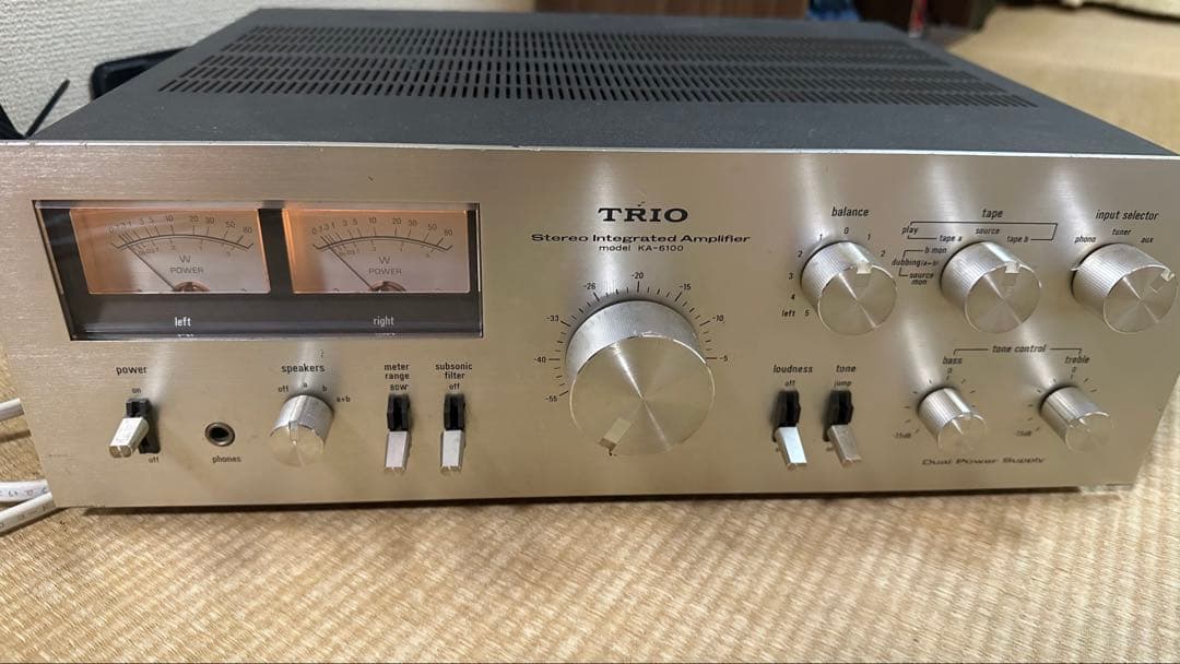 TRIO プリメインアンプ KA-6100