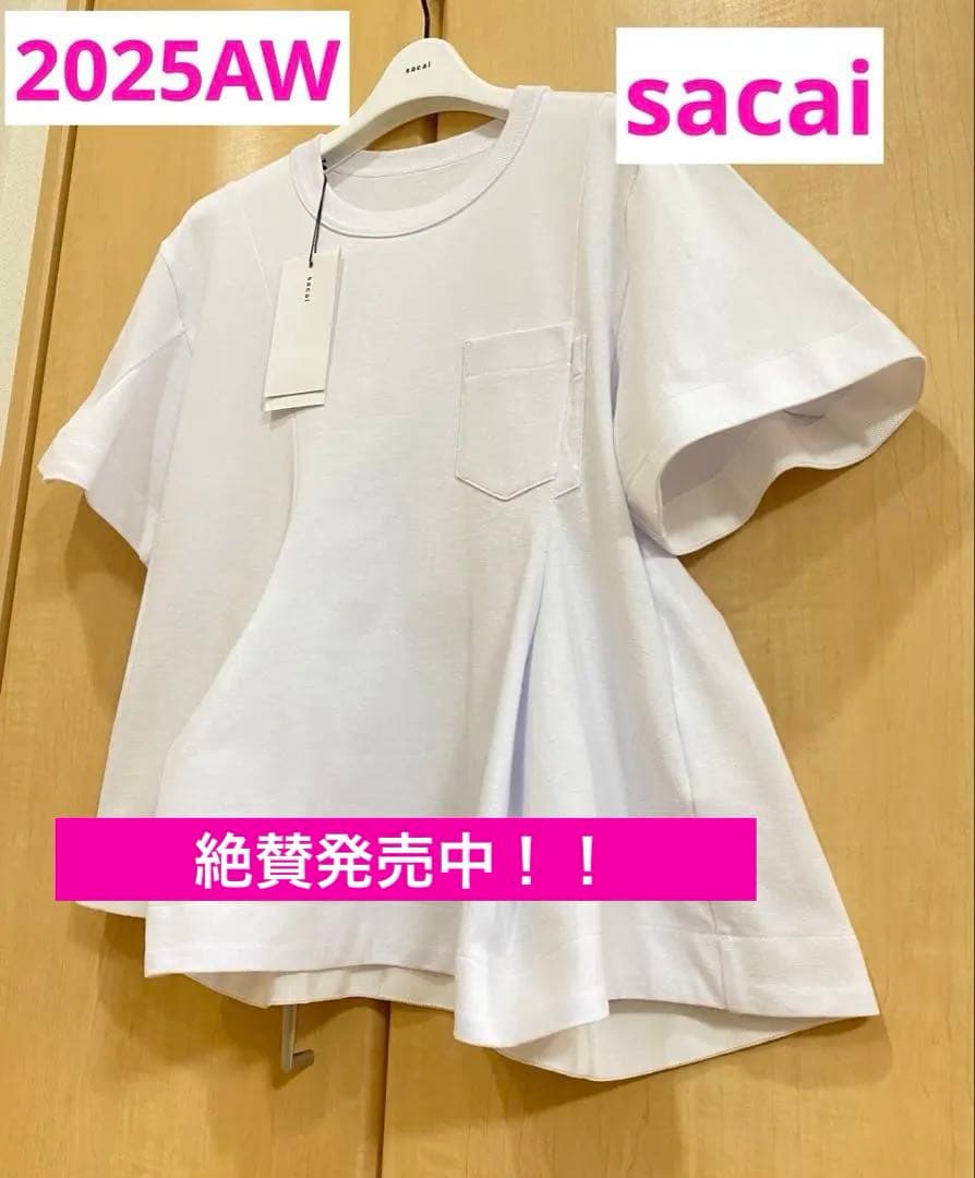 “2025AW”《新品 未使用 紙タグ付！》★sacai サカイ★お洗濯可能