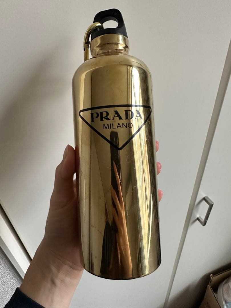 日本男児PRADA ゴールド タンブラー 500ml
