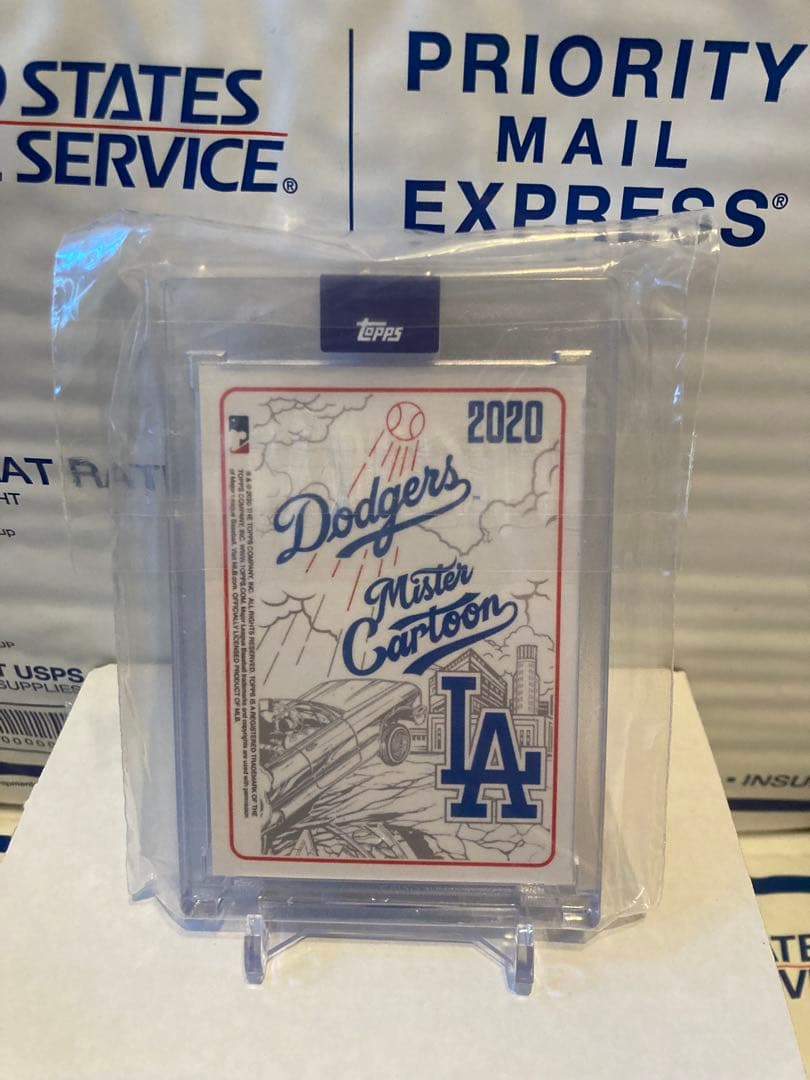 ドジャース ワールドシリーズチャンピオン 2020 アーティストカード