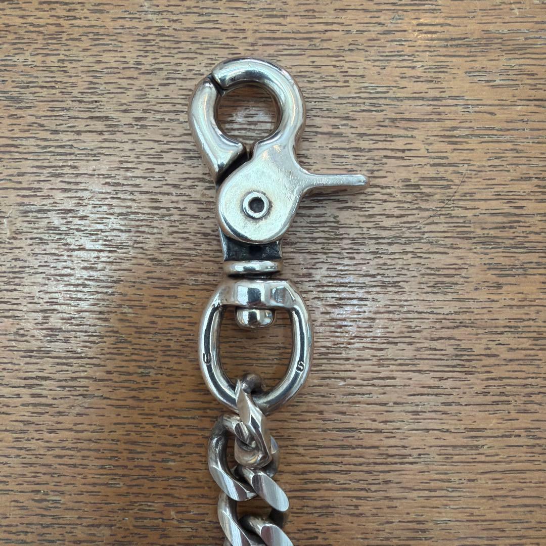 【美品】完売品 US三軒茶屋 ヘビーゲージウォレットチェーン 東京インディアンズ