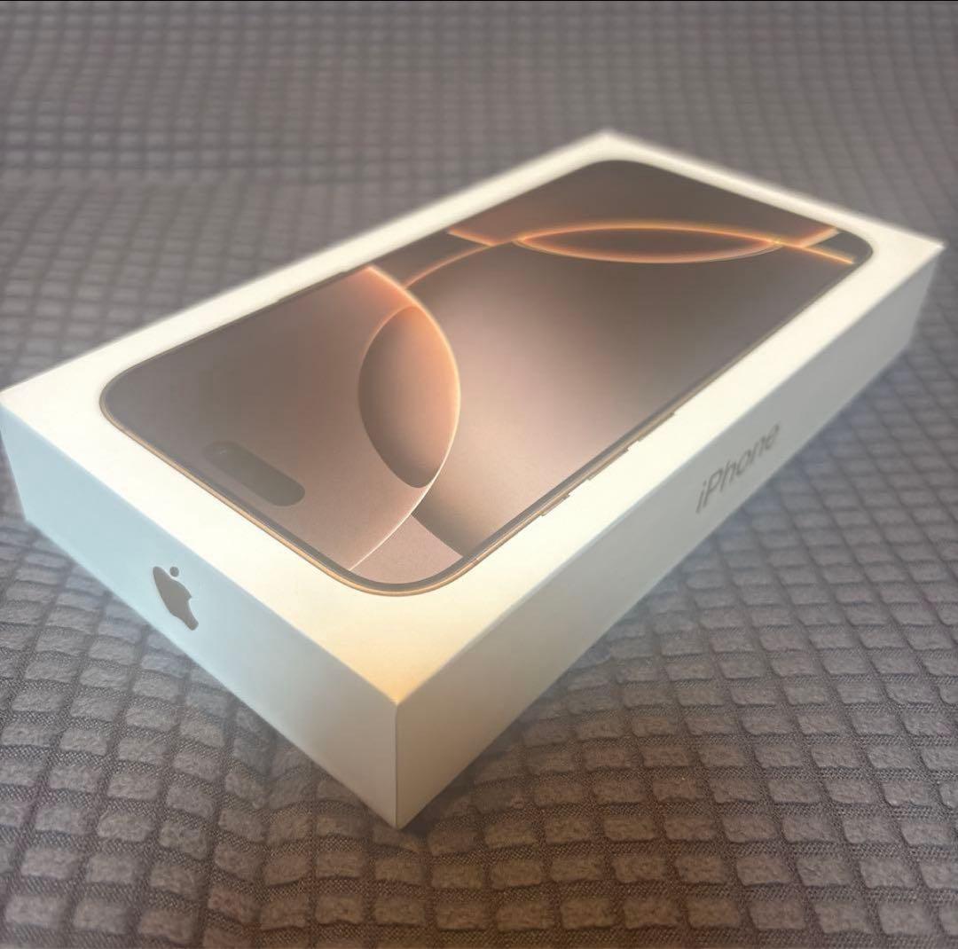 新品未開封　iPhone 16 Pro Max デザートチタニウム 256GB