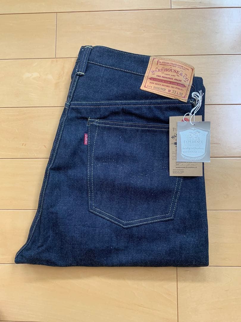 【W33】WAREHOUSE S1003XX-LTD 30周年記念限定 大戦
