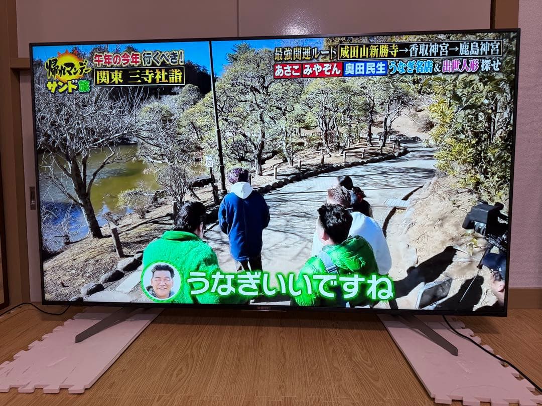 美品　ソニー　KJ-65X8550G 65型 2019年製⭕️4K スマートテレビ