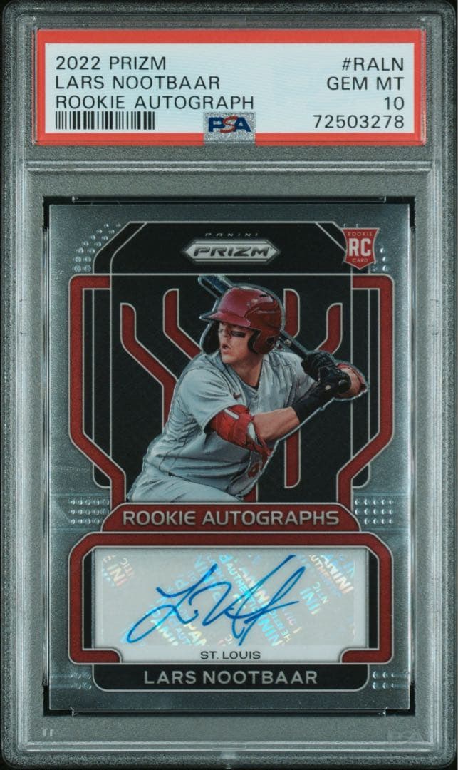 【PSA10】Panini Prizm 2022 Auto ヌートバー RC