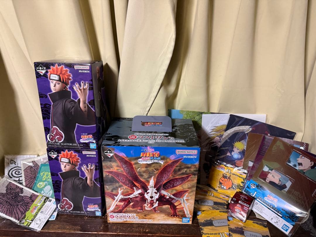 一番くじ　ナルト　ラストワン賞　ペイン2体　その他下位賞