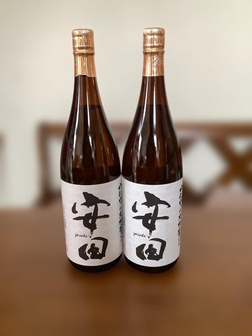 焼酎安田２本　1800ml、　　２６度、発売日[詰め日］2025　11　10
