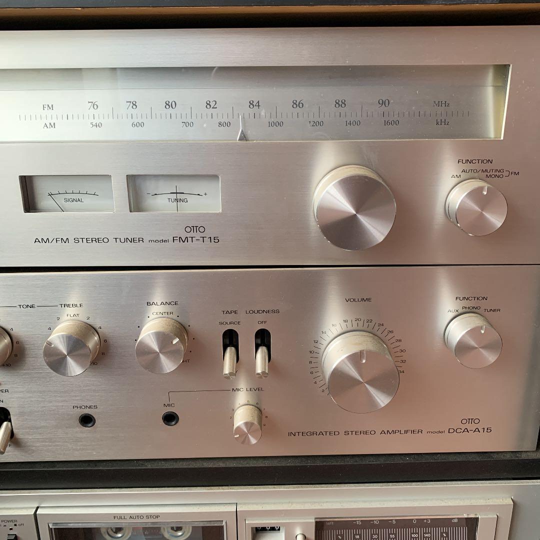 otto ステレオ　カセットなど4点セット　送料込み