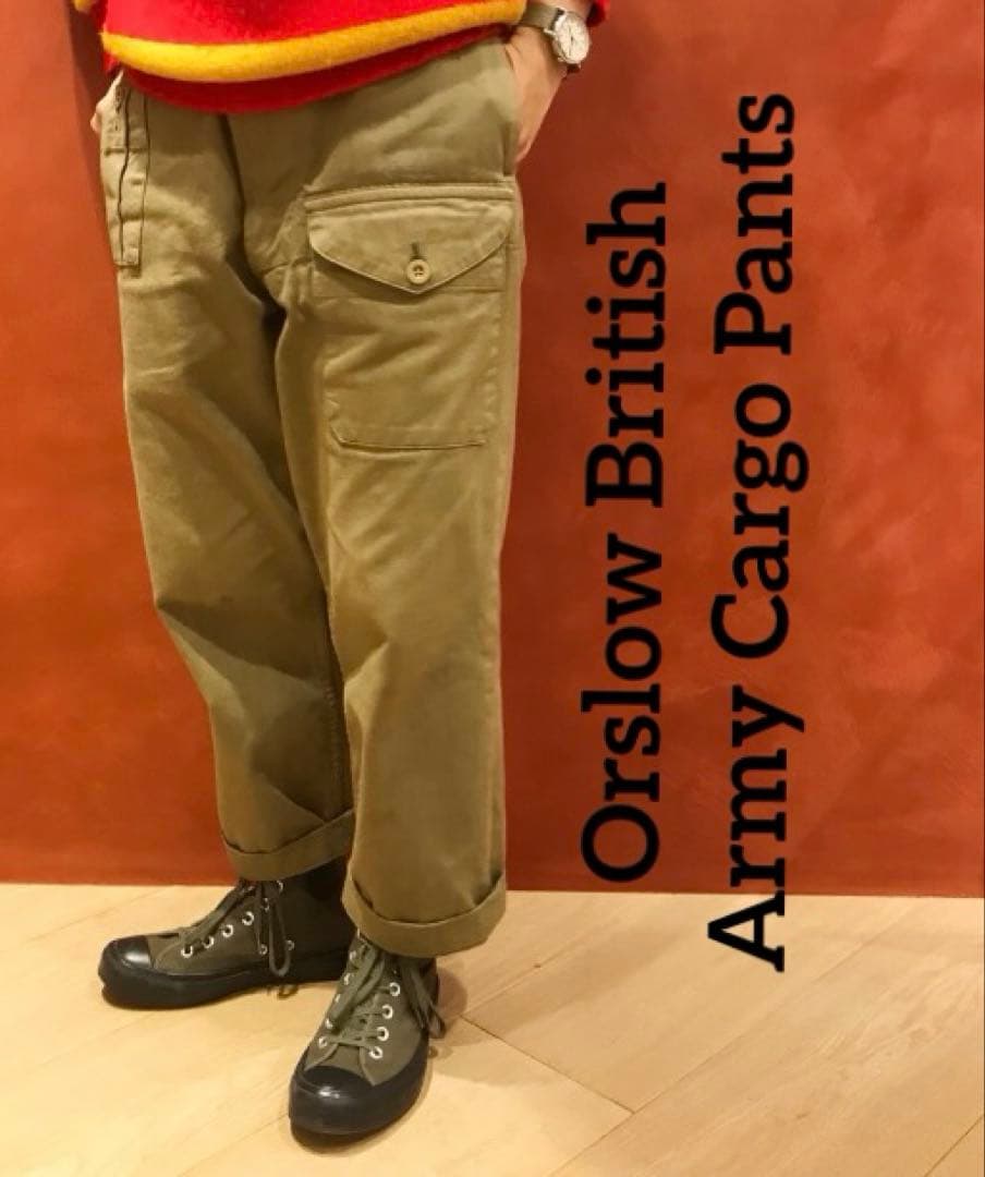orslow ブリティッシュ カーゴパンツ ワークパンツ