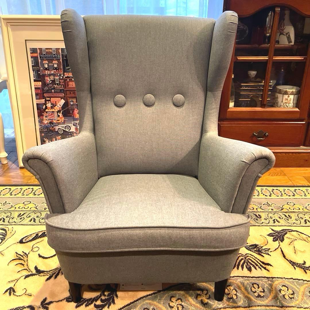 【お子様用　商品】美品　【IKEA STRANDMON】ストランドモンソファー