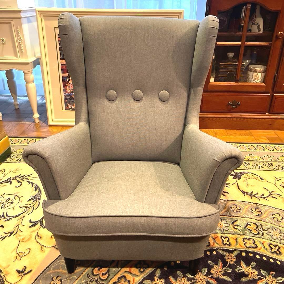 【お子様用　商品】美品　【IKEA STRANDMON】ストランドモンソファー