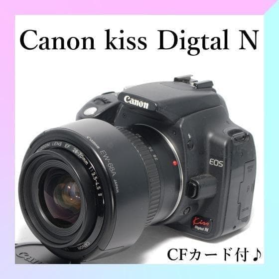 ✨Canon kiss Digital N✨カメラデビューに✨一眼レフカメラ✨