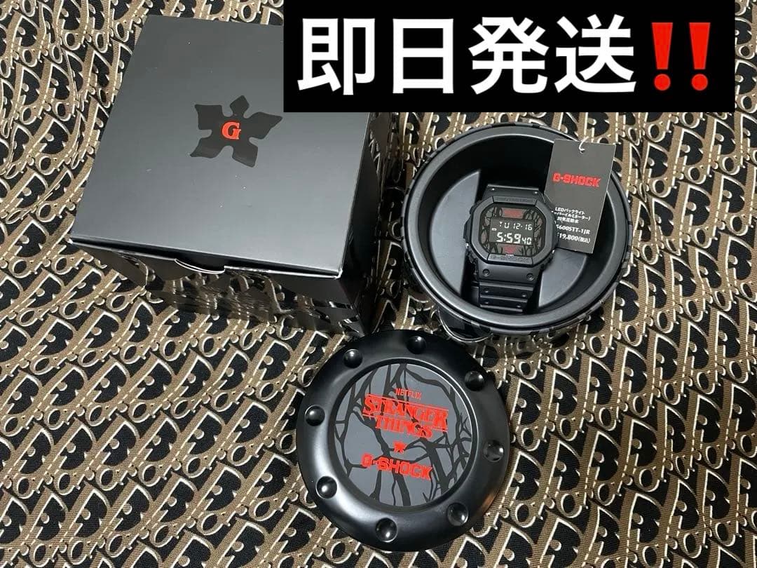 G-SHOCK STRANGER THINGS ブラック　CASIO ダグあり