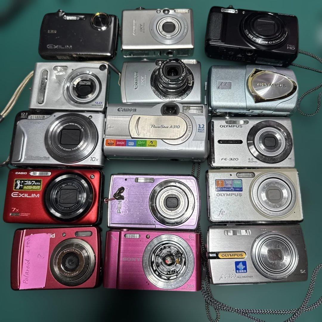 最終価格　デジタルカメラ　まとめ　大量　46台　Sony canon 他