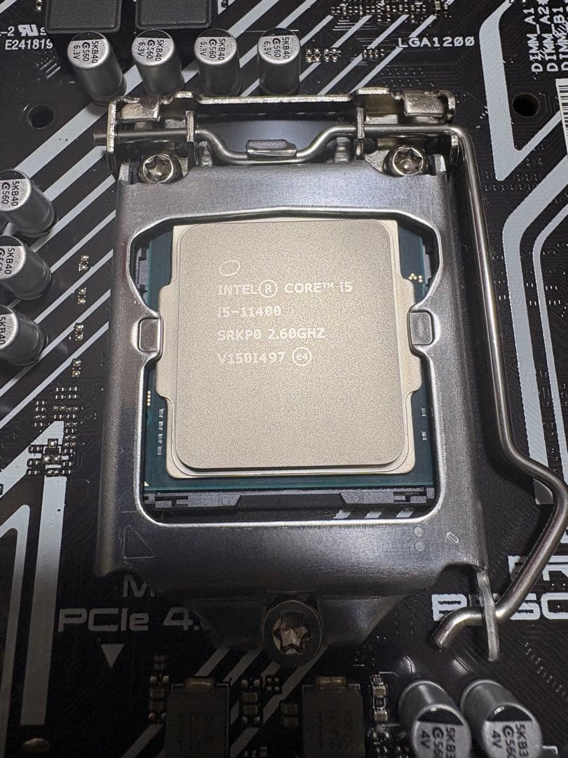 マザーボード Intel i5 11400 + ASUS PRIME B560M-A