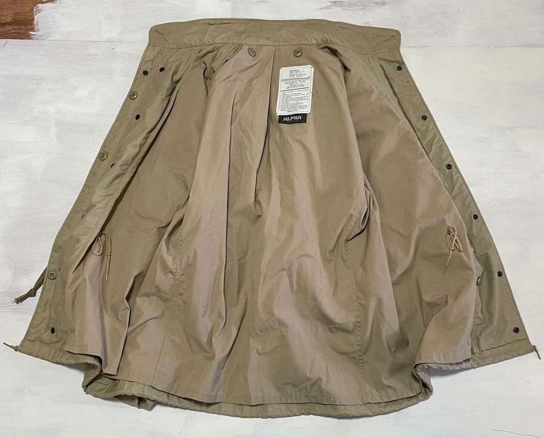 美品　USA製　旧タグ　3本タグ　ALPHA M-65 ジャケット