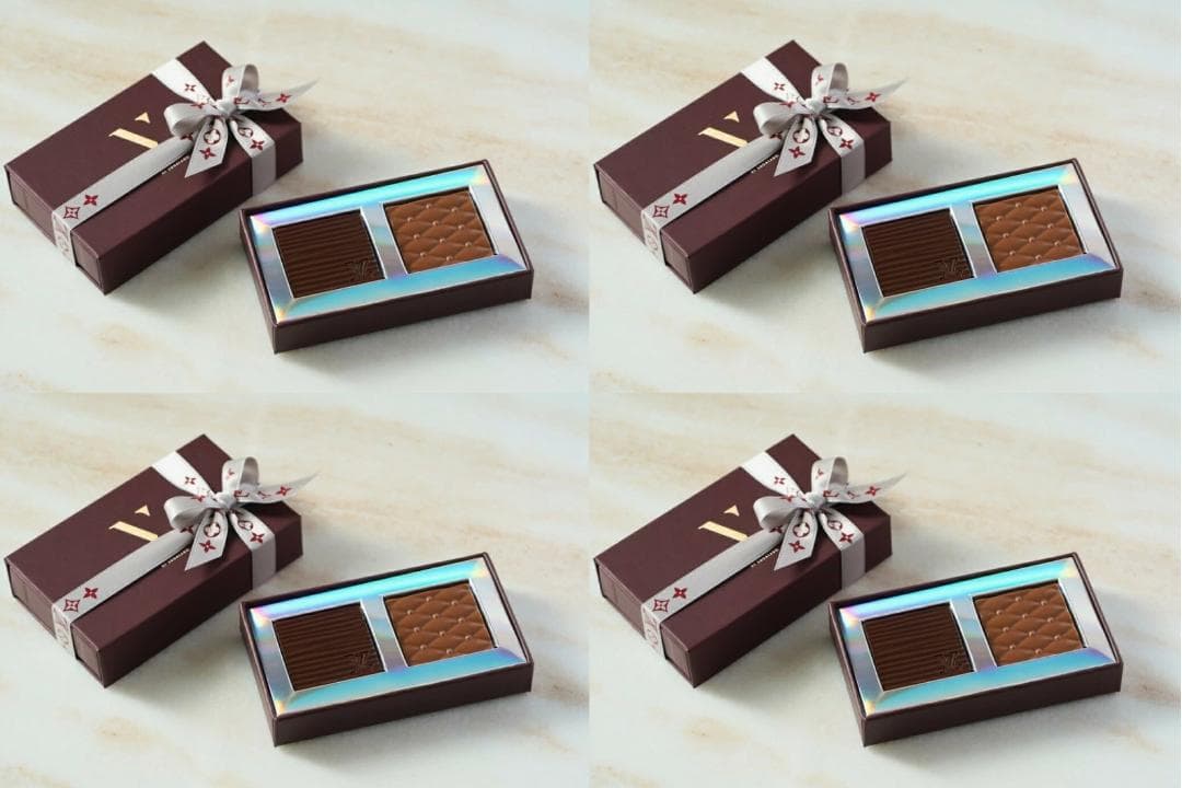 ルイ・ヴィトン Louis Vuitton ショコラ2種×4箱手提げ4袋つ