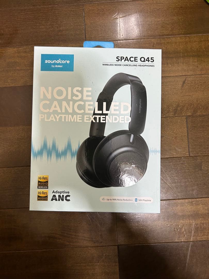 anker Soundcore Space Q45 ヘッドホン　説明書付