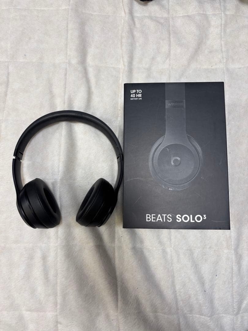 BEATS SOLO3 ワイヤレスヘッドセット ブラック