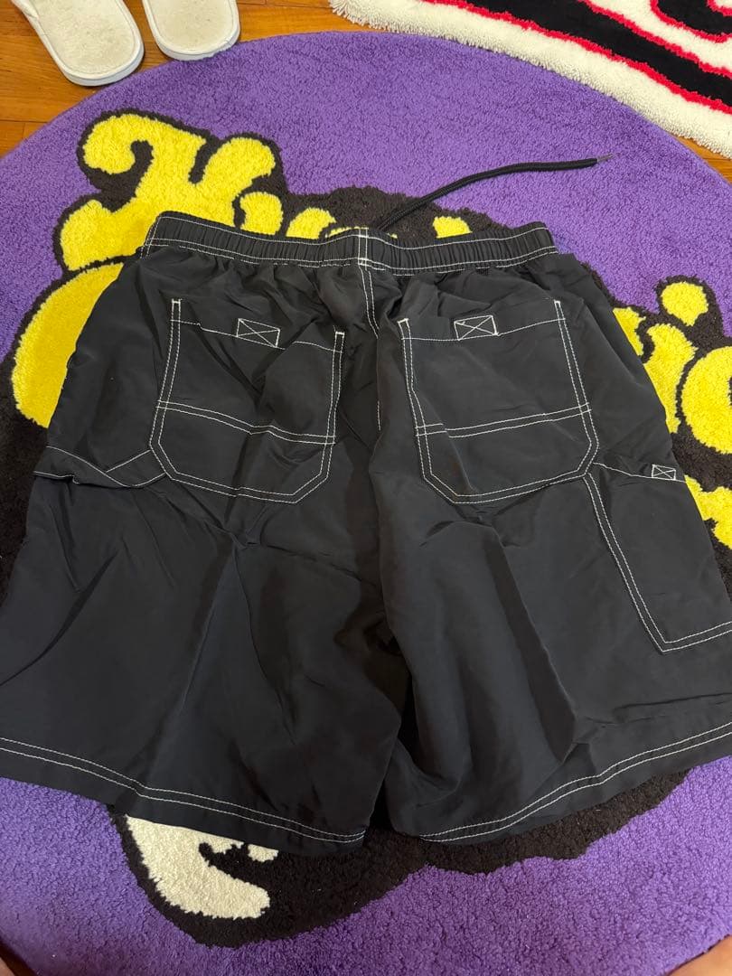パンツ Supreme Nylon Painter Short \"Black\" 24SS