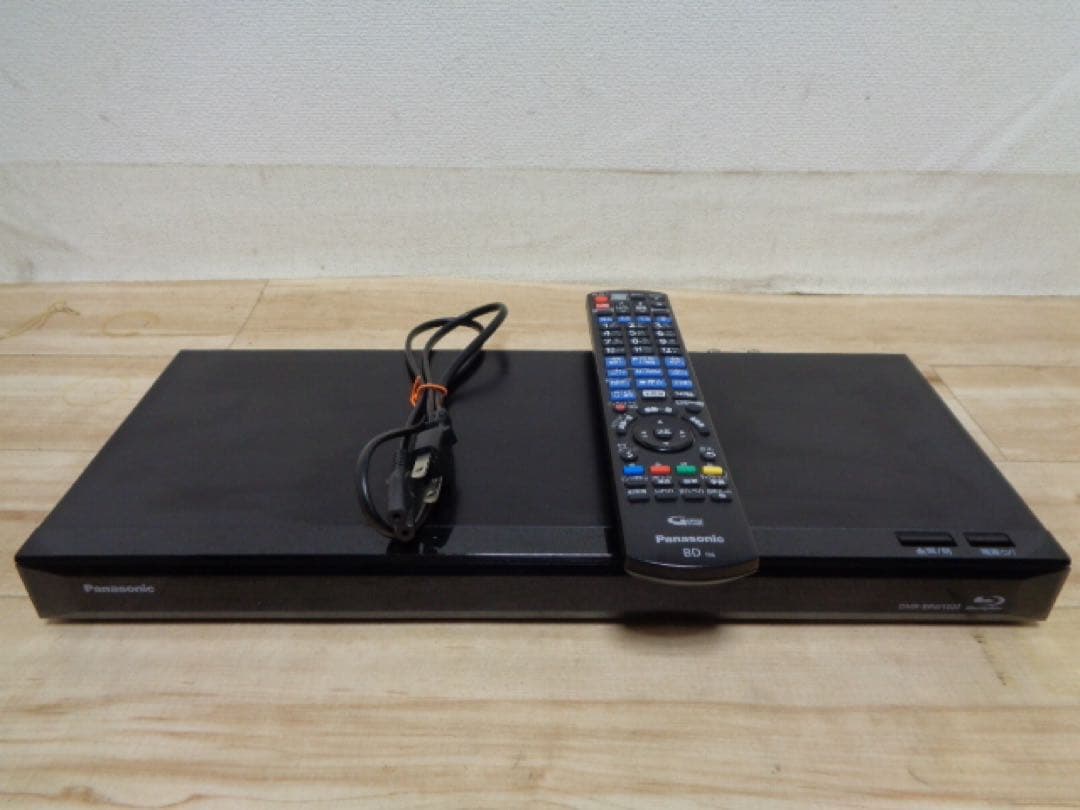 パナソニックブルーレイレコーダーDMR-BRW1020中古品☆番組同時録画可能