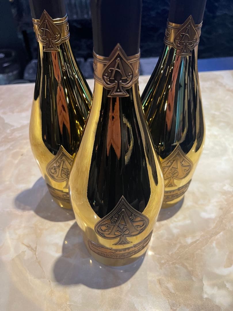 アルマンドゴールドシャンパン 3本セット