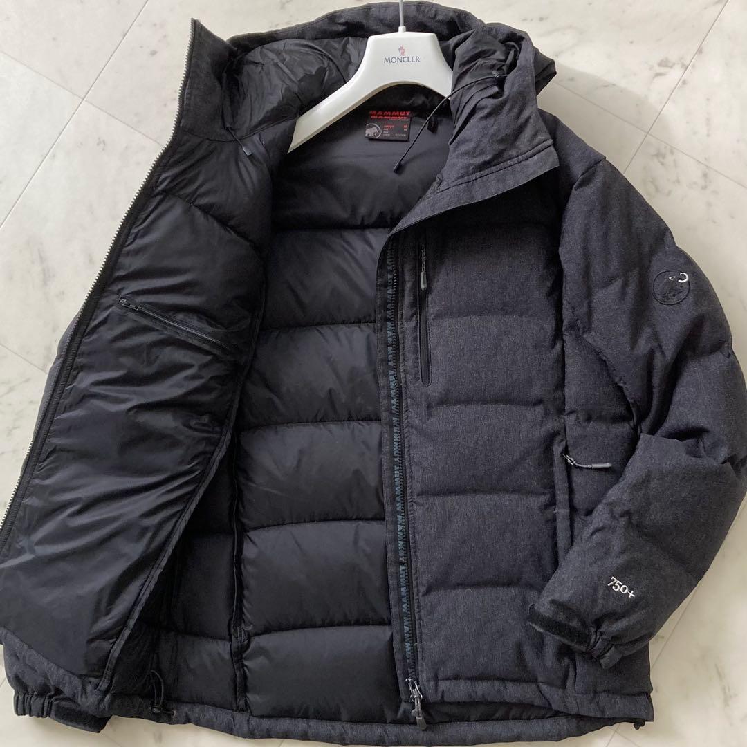 美品/L Mammut SERAC Down Hoody Herringbone