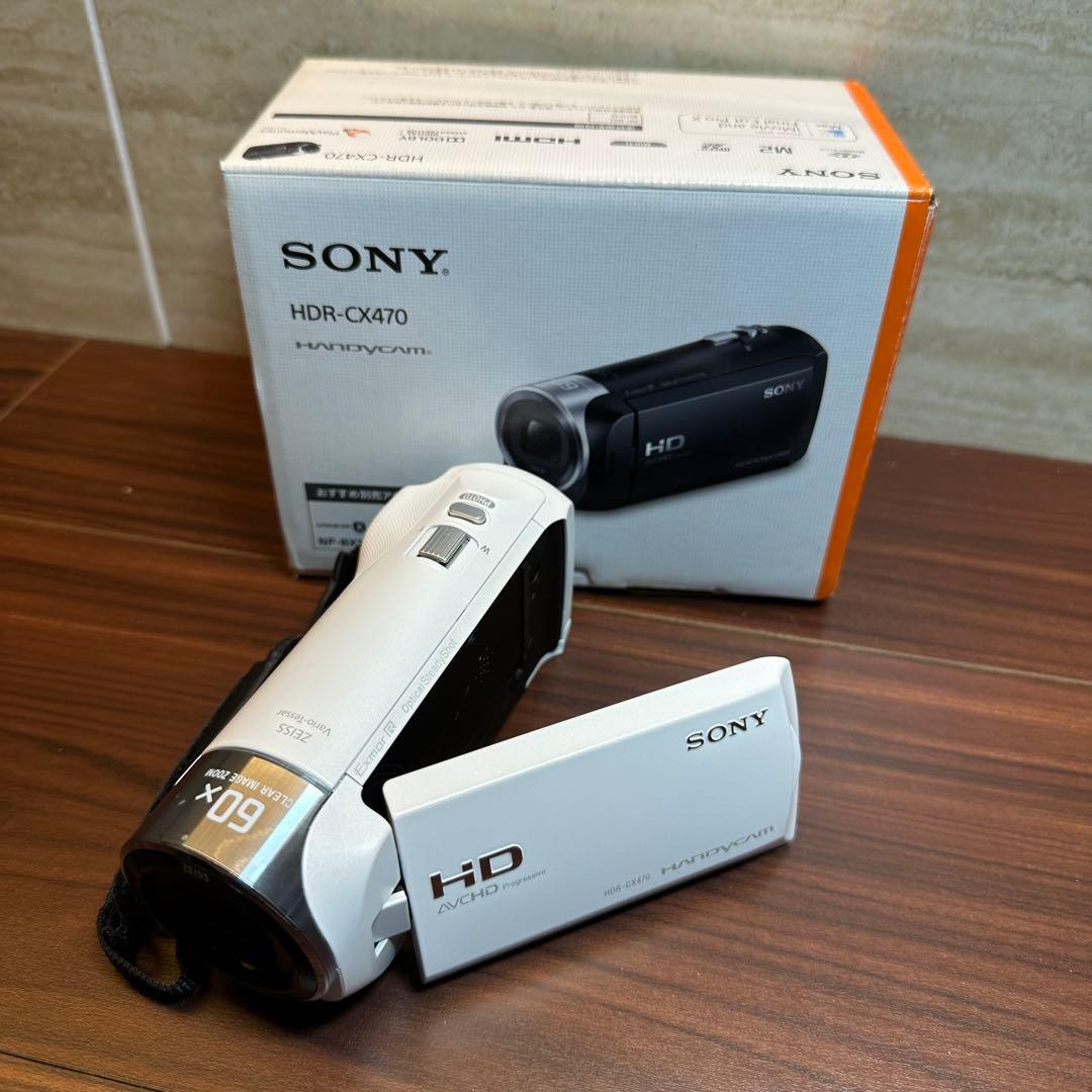 SONY HDR-CX470 ビデオカメラ 1854