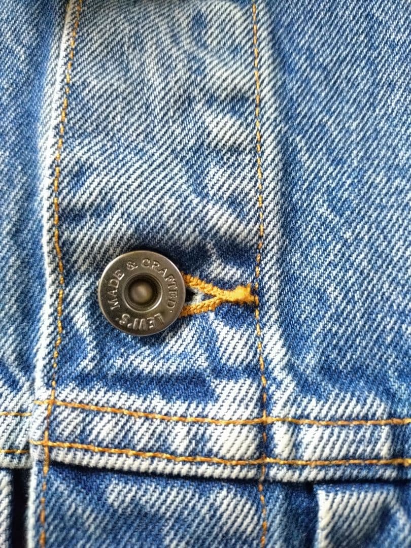 こなれ感抜群★LMC リーバイスセカンド型 ワイドシルエット S オーガニック綿