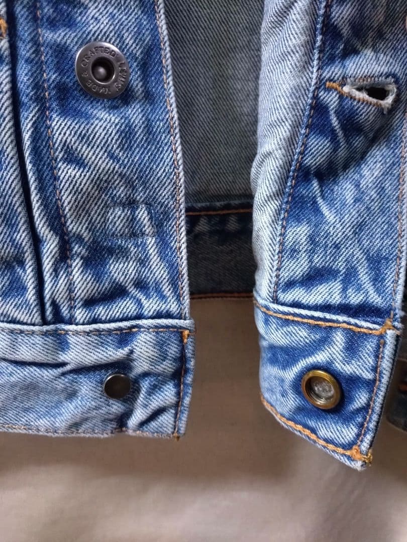 こなれ感抜群★LMC リーバイスセカンド型 ワイドシルエット S オーガニック綿