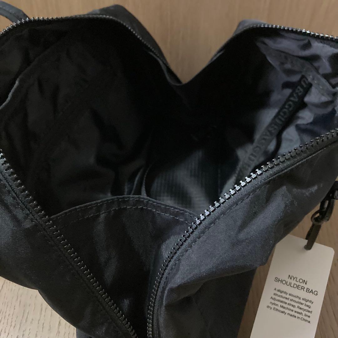 Baggu ブラック エコバッグ S