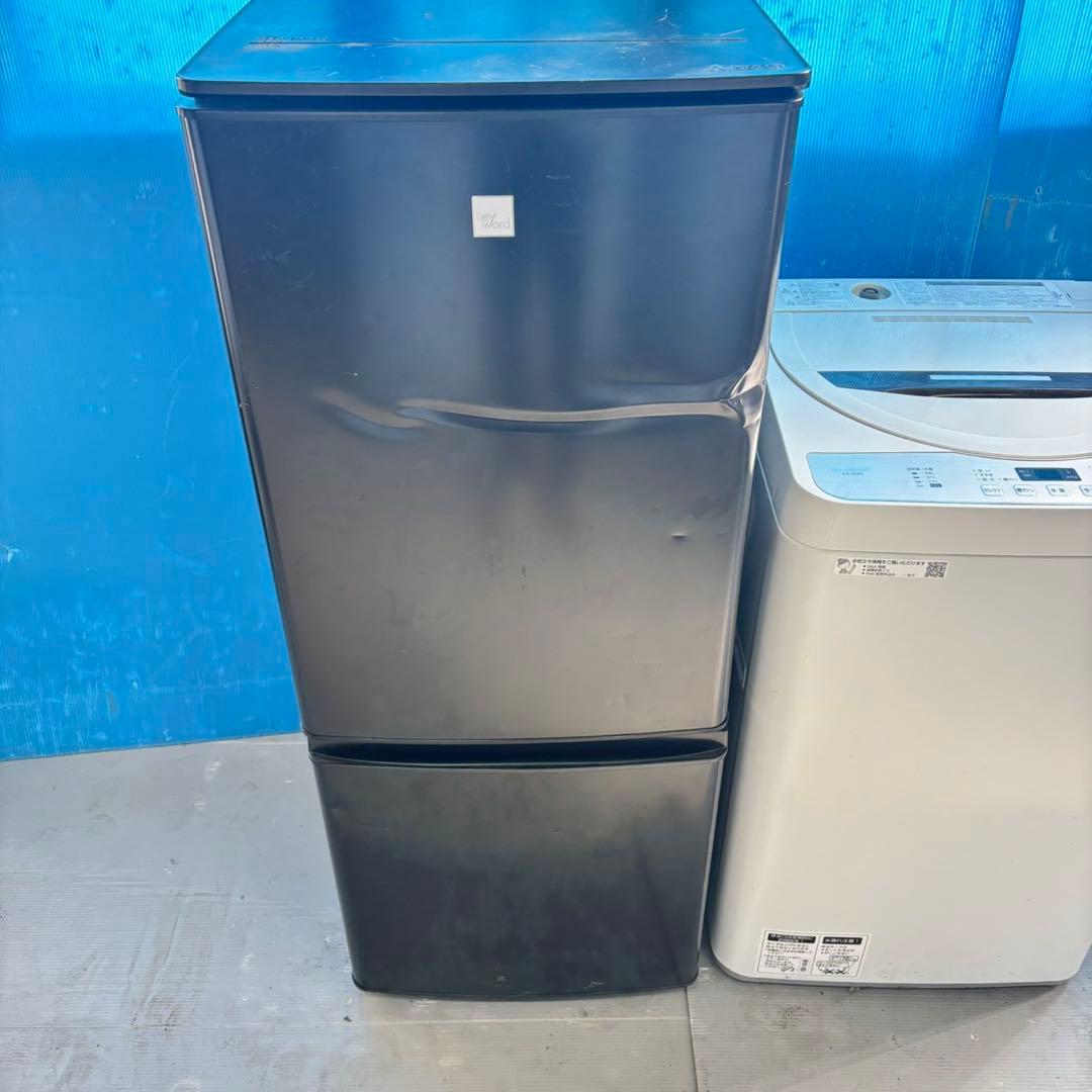 558 訳あり　冷蔵庫　洗濯機　国内メーカー　セット　小型　一人暮らし　完動品
