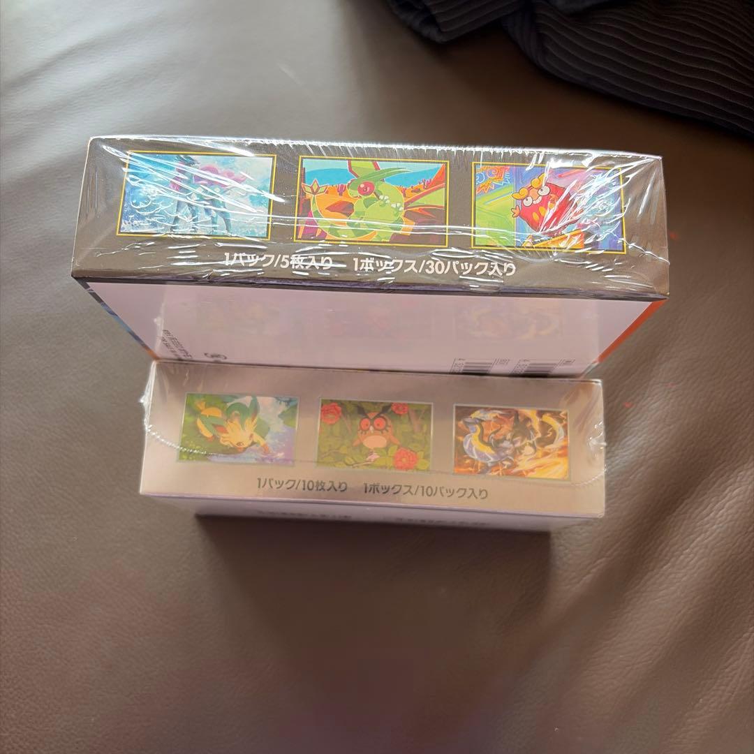 ポケモンカードBOXシュリンク付き