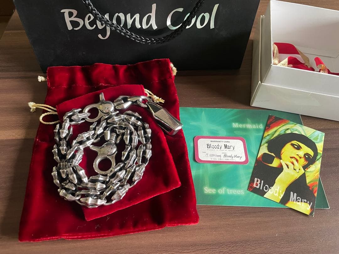【最終価格】ブラッディマリー Bloody mary リボーンウォレットチェーン