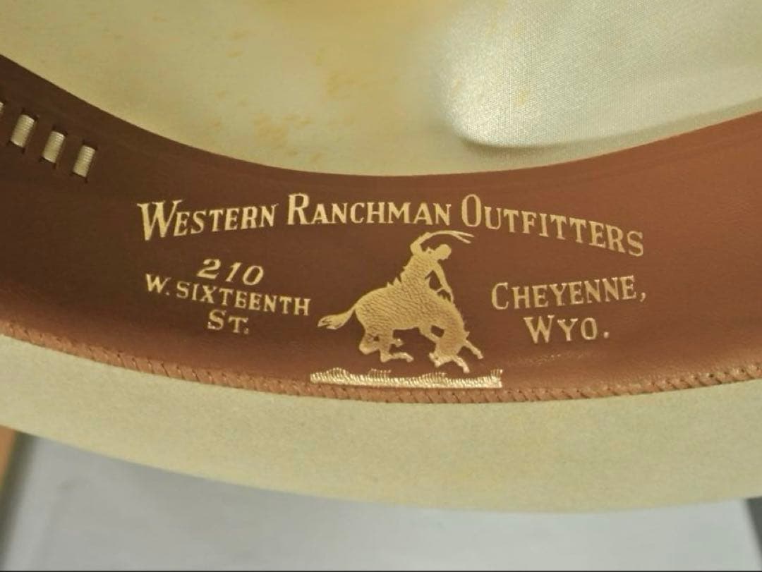 帽子 40s VINTAGE Mallory western 7 1/4 58cm