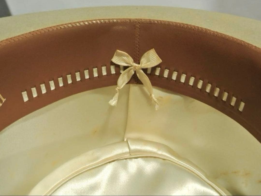 帽子 40s VINTAGE Mallory western 7 1/4 58cm