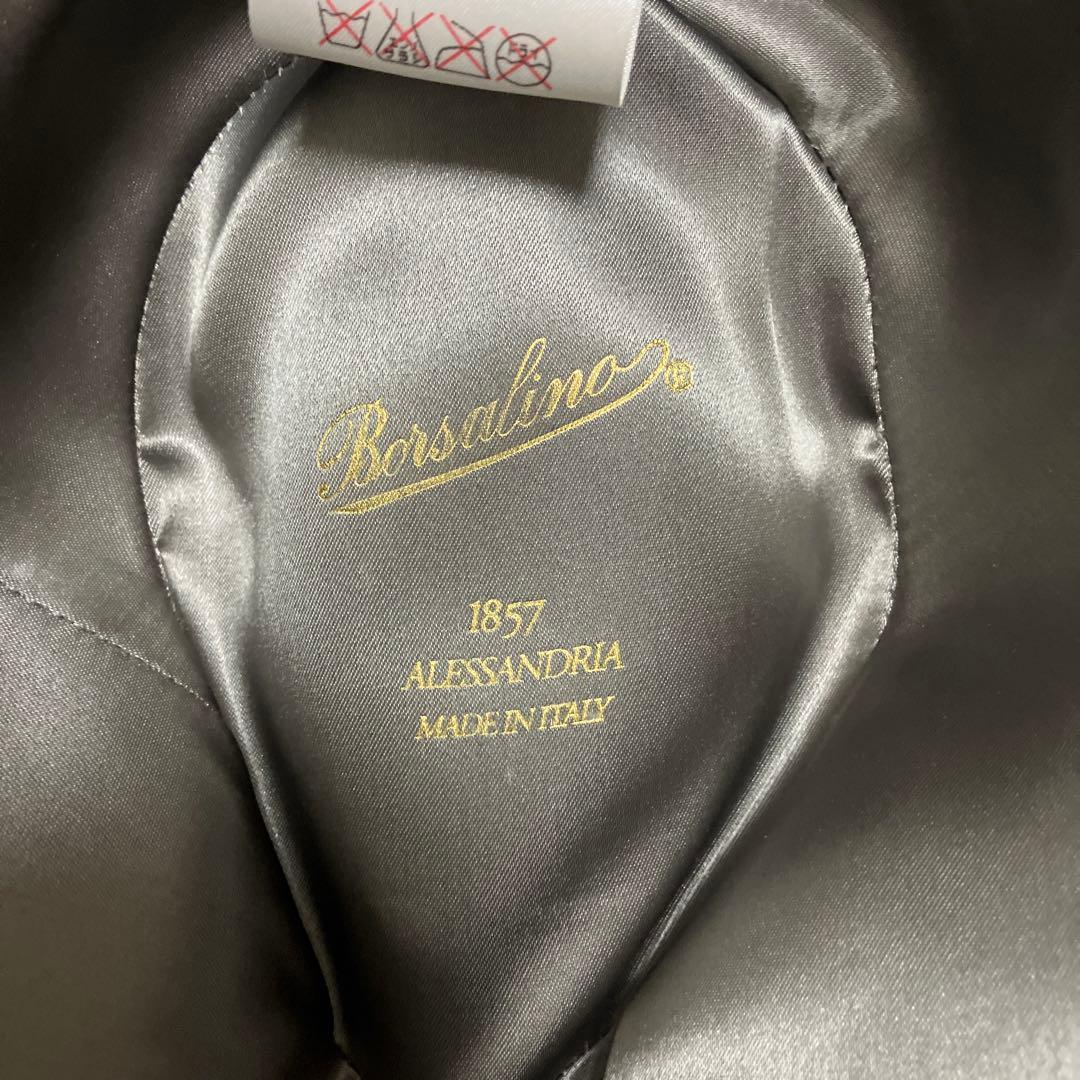 ボルサリーノ　アレッサンドリア　モッズ　ショートブリム