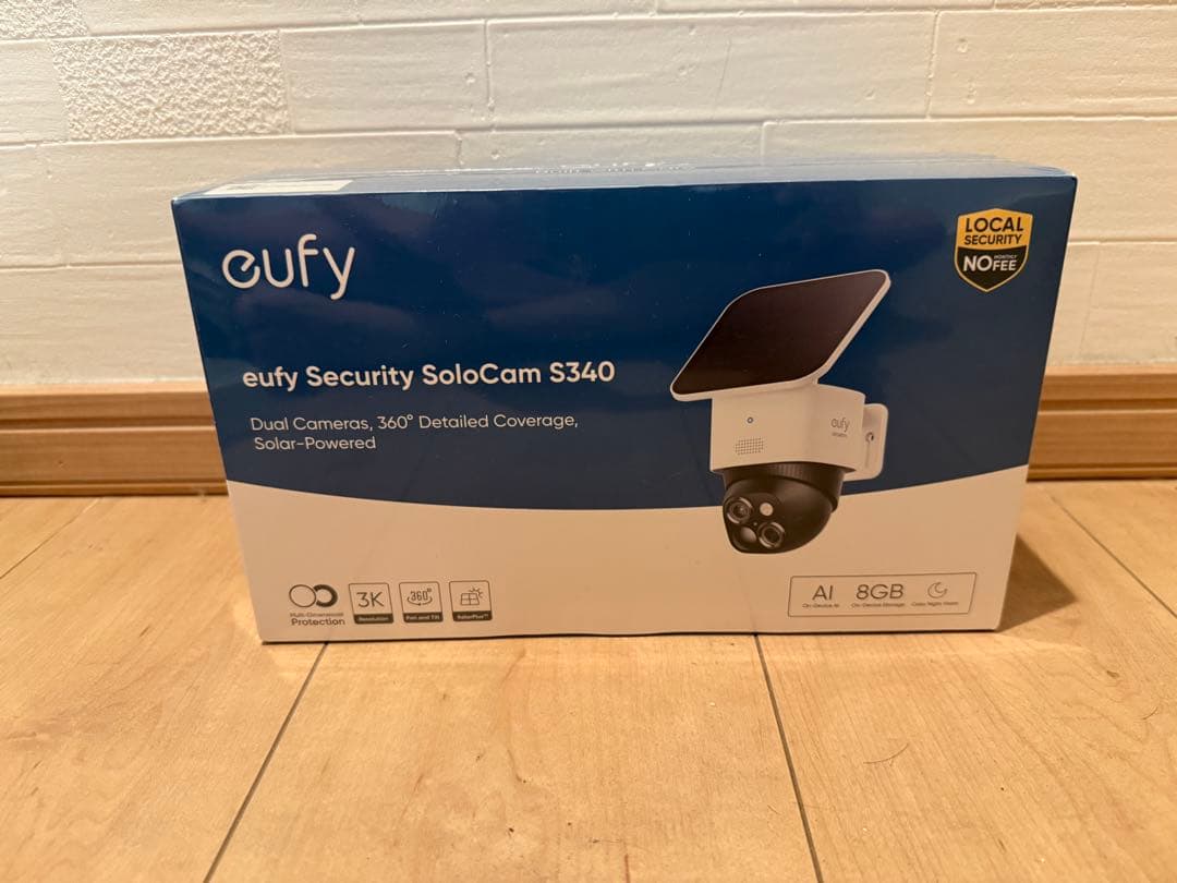 C*t様 新品 Anker eufty solocam s340 ソーラー充電防