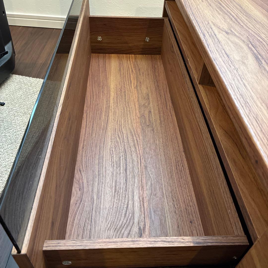 LOWYA（ロウヤ） 木製テレビ台 ローボード 収納