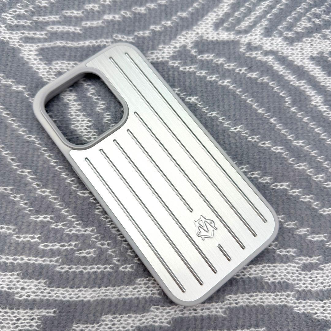 新品/未使用 RIMOWA リモワ iPhone15pro ケースシルバー