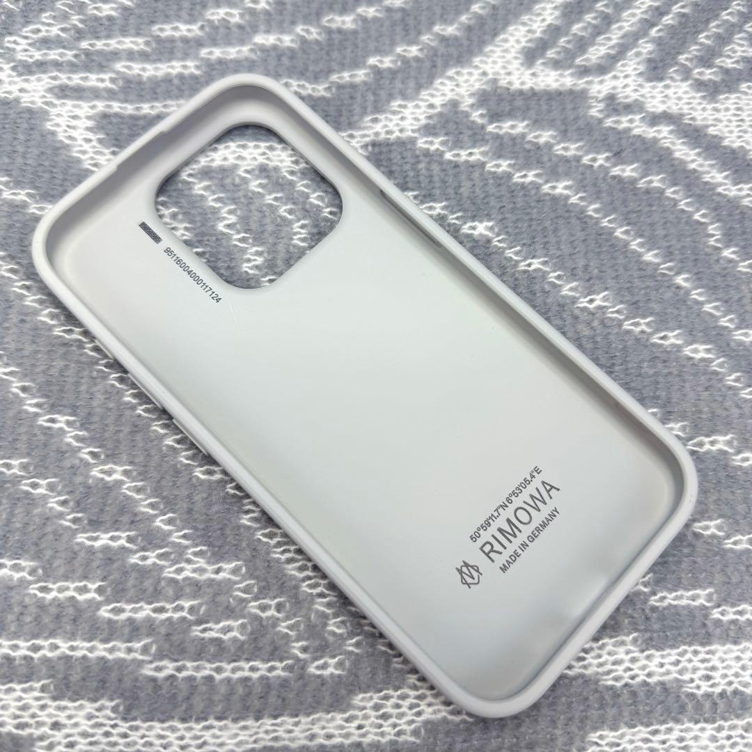 新品/未使用 RIMOWA リモワ iPhone15pro ケースシルバー