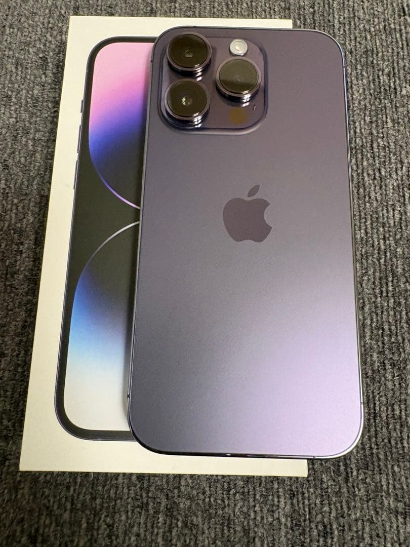A*y様 Apple iPhone 14 Pro ディープパープル SIMフリー
