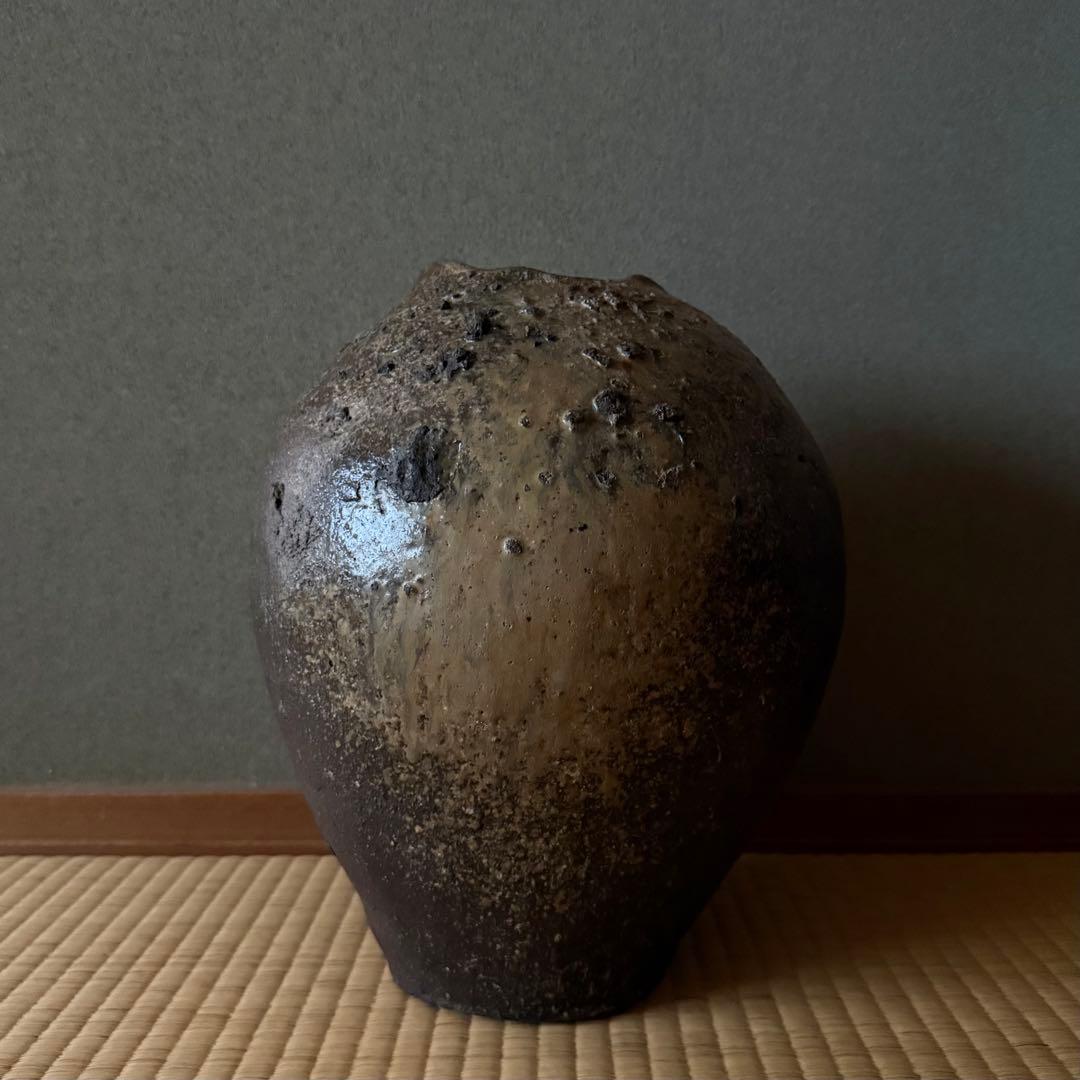 古常滑 壺 大壺 桃山時代 自然釉 古美術 骨董 古信楽 古丹波 古備前 古瀬戸