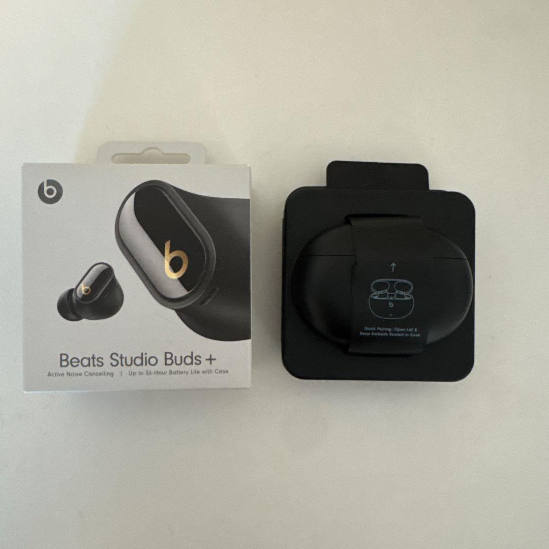 Apple Beats Studio Buds + ブラック/ゴールド　完品
