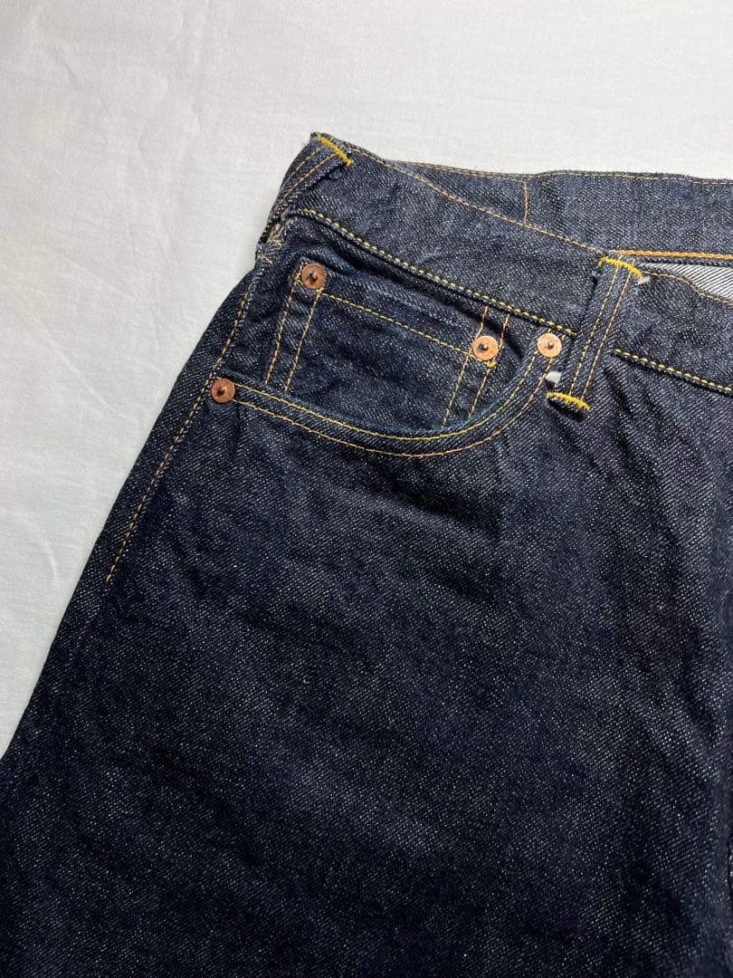 EVISU No.1 2000 33×35 プラチナ耳 水色カモメ 金耳 no1