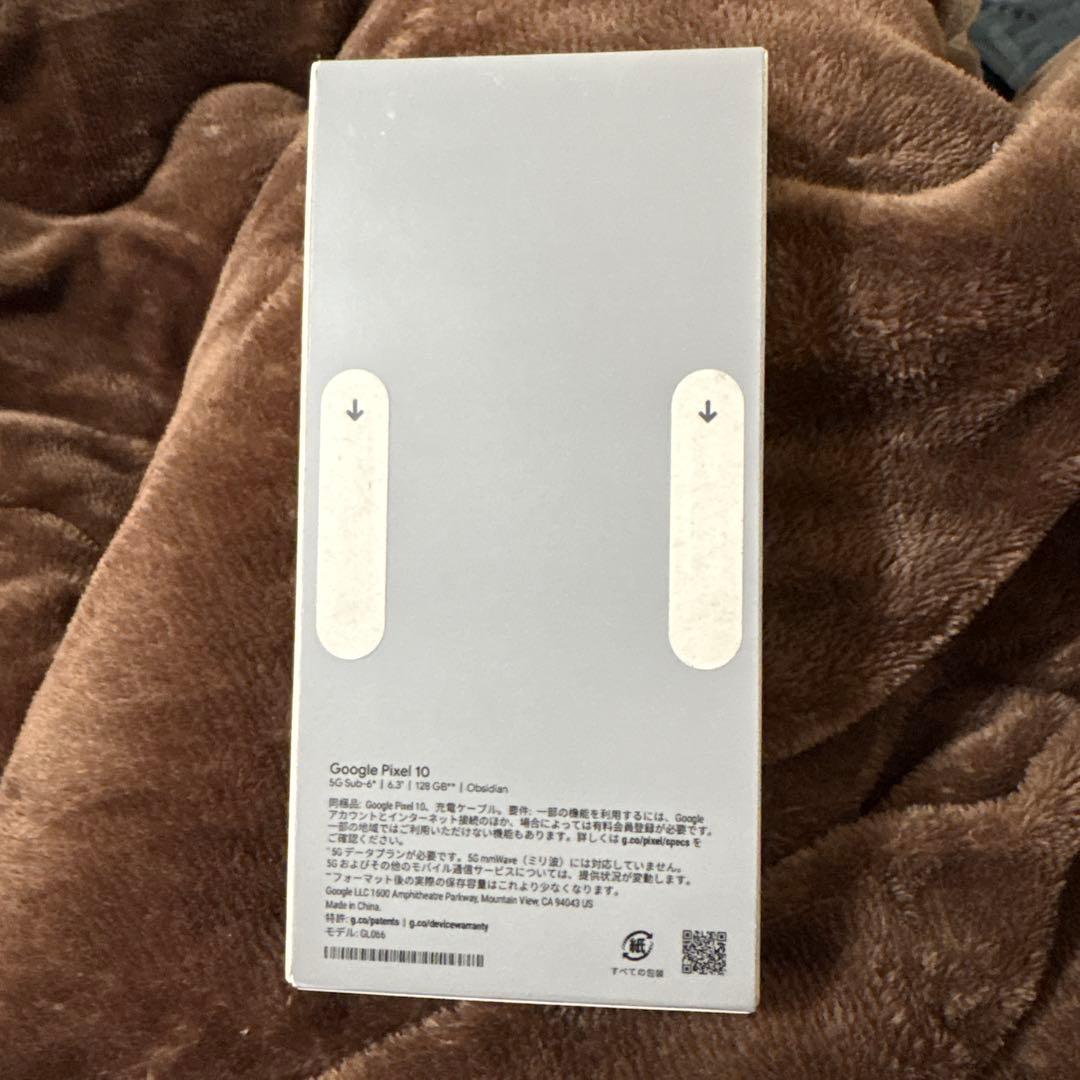 Google Pixel 10 本体　新品未開封
