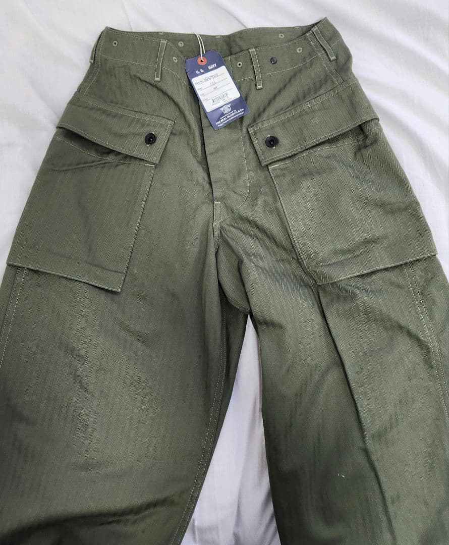新品！リアルマッコイズ ミリタリーカーゴパンツ 30 アーミーパンツ トラウザー