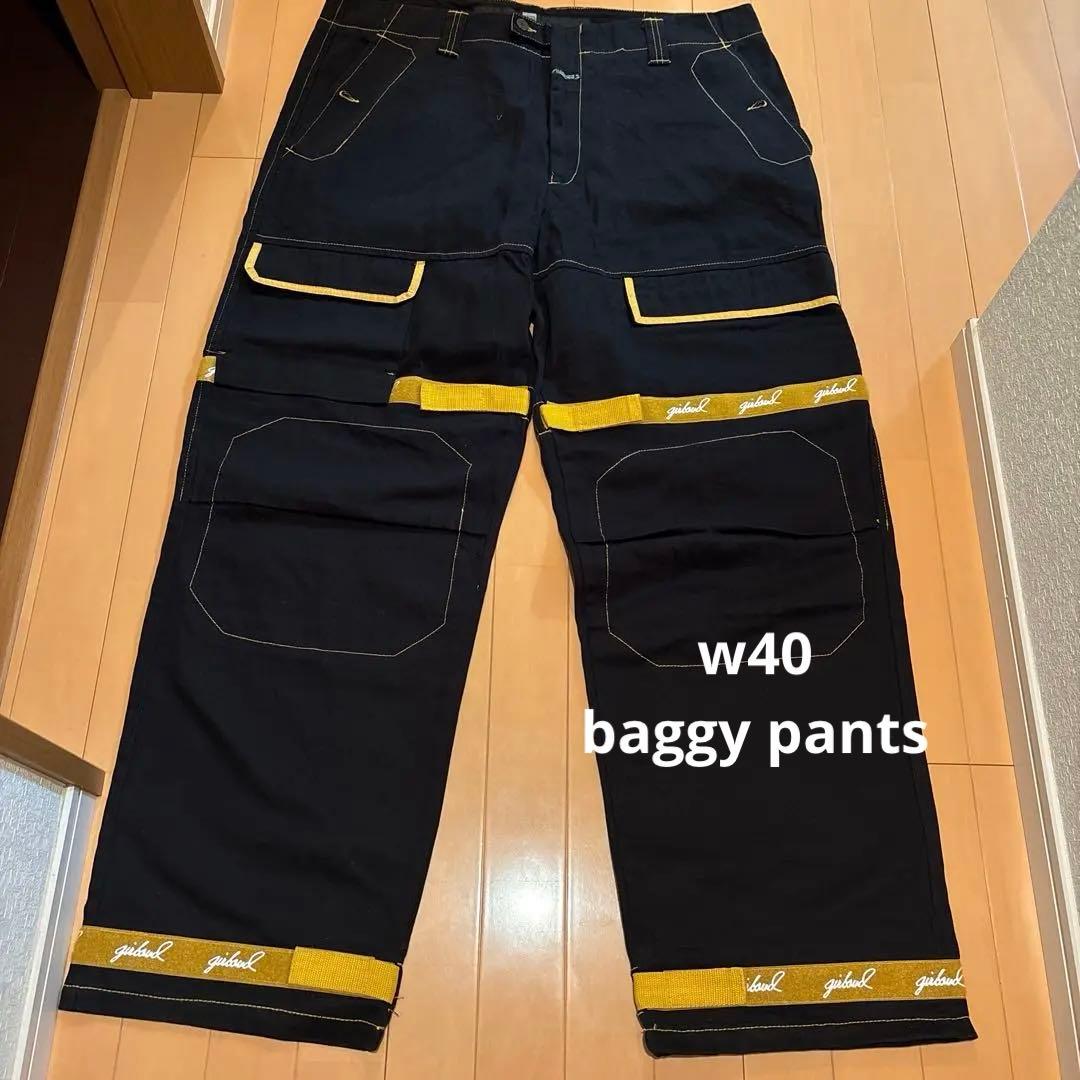 の*る様 ジルボー シャトルパンツ デニム GIRBAUD 超希少 B系 Bbo