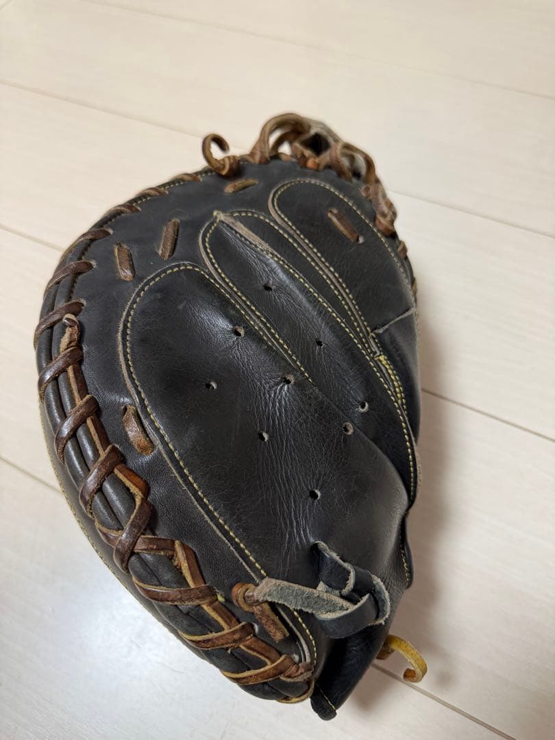 MAJOR STAGE 硬式グローブ ブラック 収納袋付き