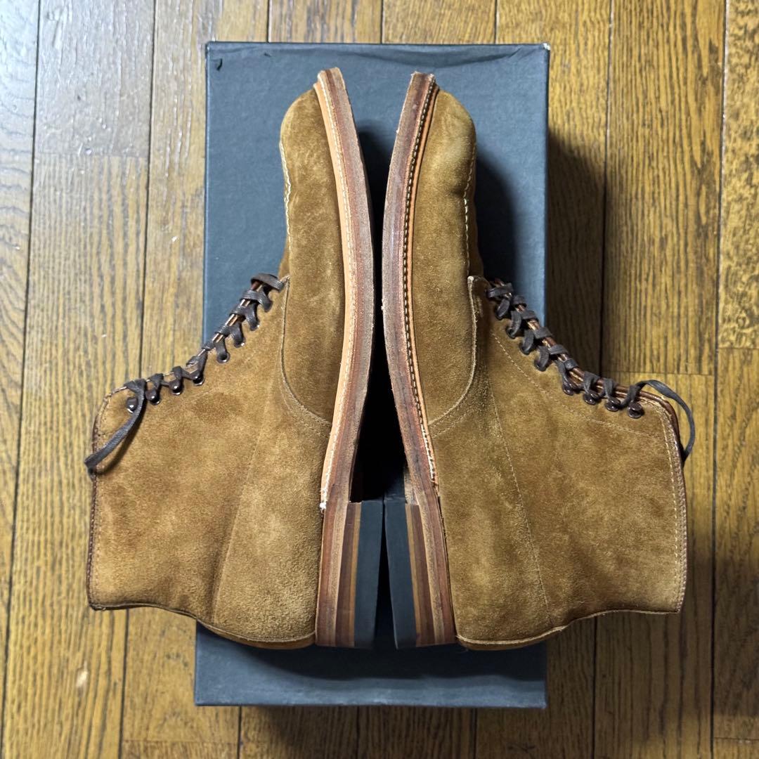 Alden × Tassels Indy Boot Snuff Suede